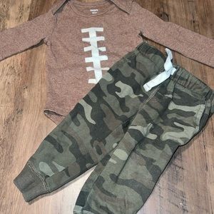 Carter’s baby boy outfit size 12 months